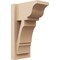 Ekena Millwork 8-in W x 12-in D x 20-in H Balboa Trad Rough Cedar Woodgrain TimberThane Outlooker, Primed Tan OUTUR080X12X20BOA04RCPR - alternate 1